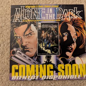 Alone in the Dark Graphic Novel and Strategy Guide Leaflet