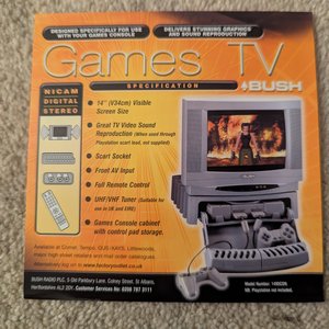 Fear Effect Games Bush TV Flyer