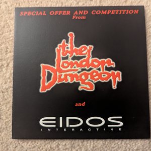 London Dungeon Offer Card