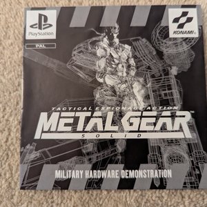 Metal Gear Military Hardward Demonstration Booklet