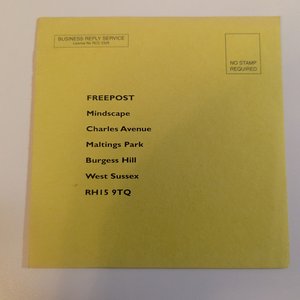 Mindscape Yellow Burgess Hill Registration card