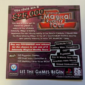 Psygnosis Magical Mystery Tour Entry Leaflet AU