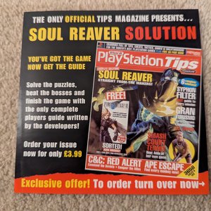 Soul Reaver PlayStation Tips Flyer