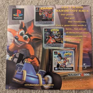Spyro 2 / Crash Bandicoot Leaflet