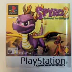 Spyro 2 / Crash Bash Platinum Leaflet