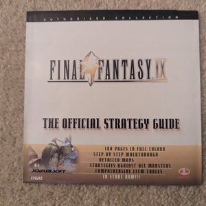Squaresoft Final Fantasy IX Strategy Guides Leaflet
