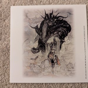 Squaresoft Final Fantasy Origins Art Card FFO_INS1