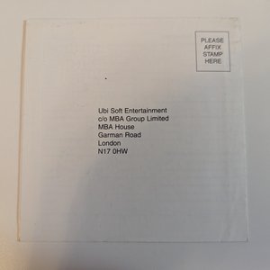 Ubi Soft MBA House Registration Card