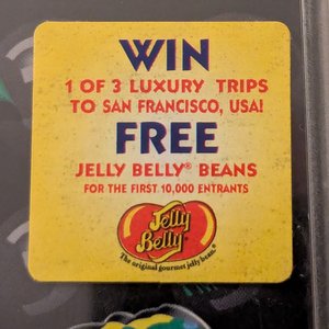 Yellow Jelly Belly Bean Competition