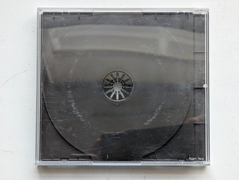 Jewel case interior