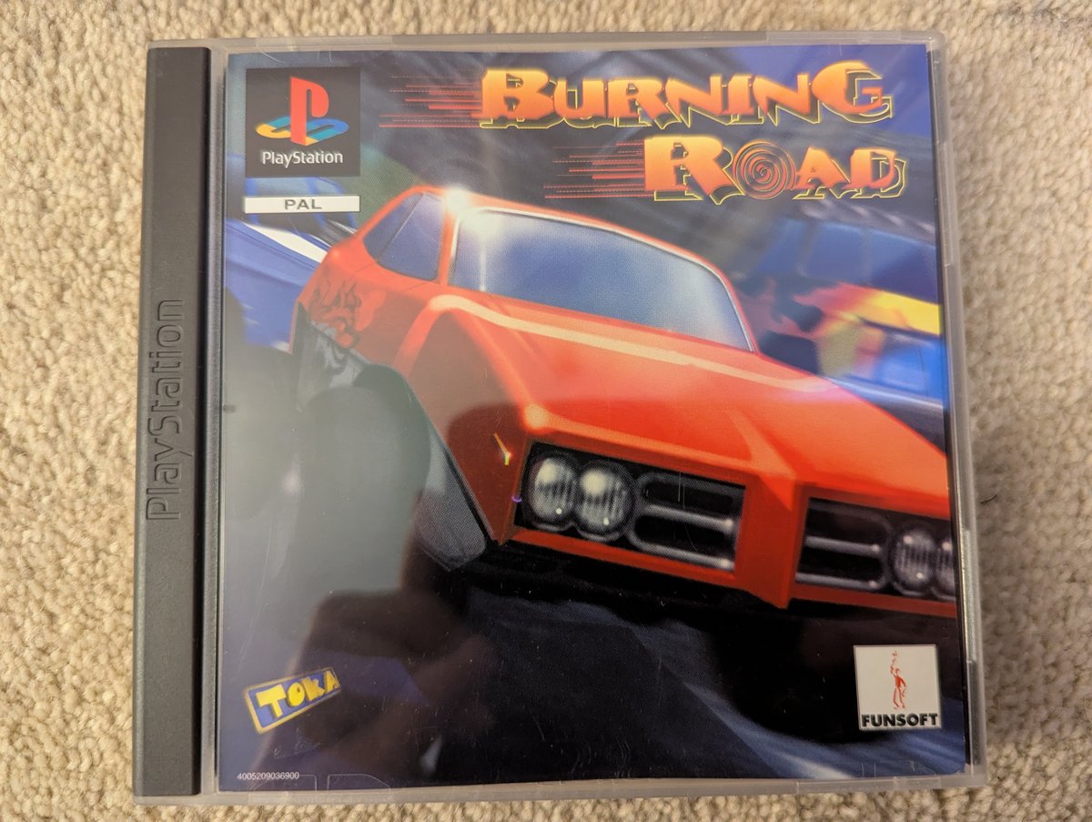 Burning Road - Front Cover