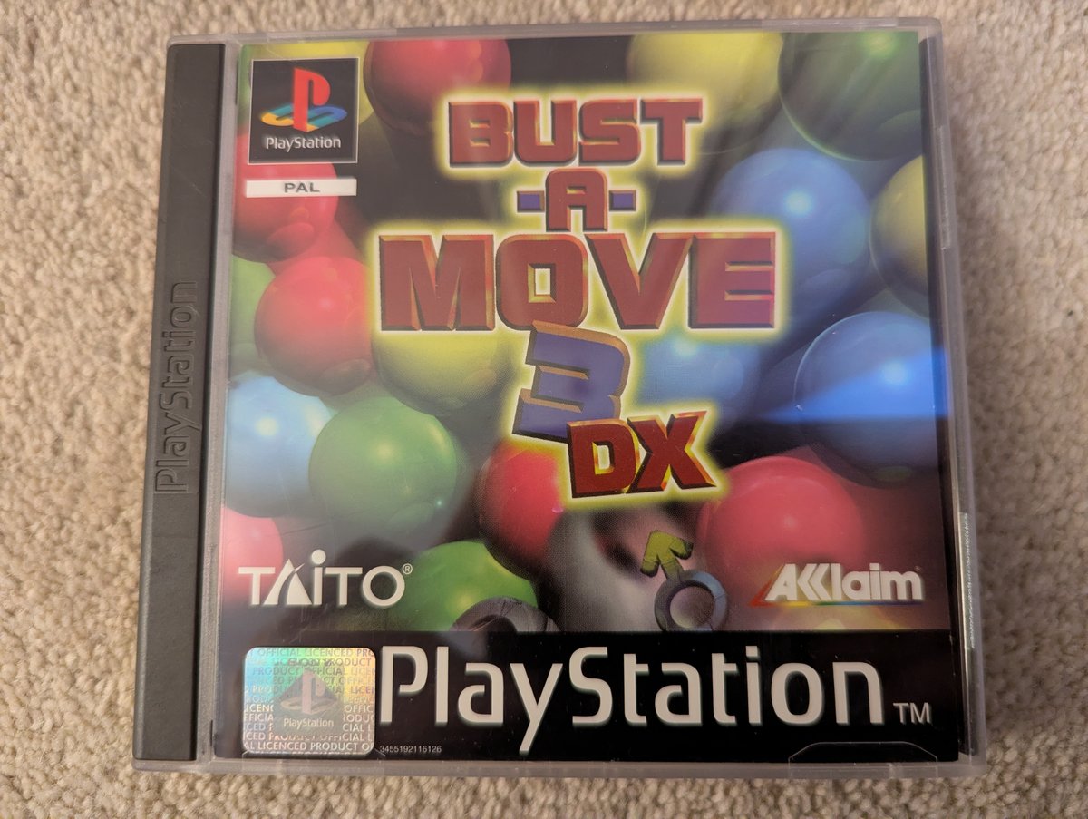 Bust-A-Move 3 DX - Front Cover