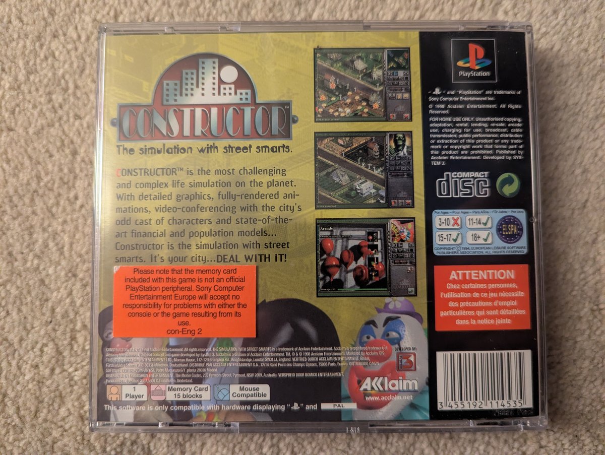 Constructor - Back Cover