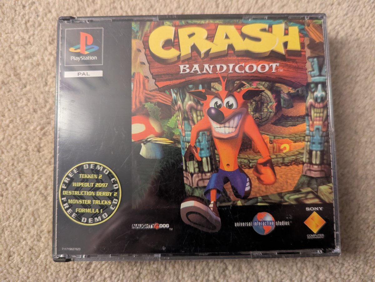 Crash Bandicoot - Front Cover