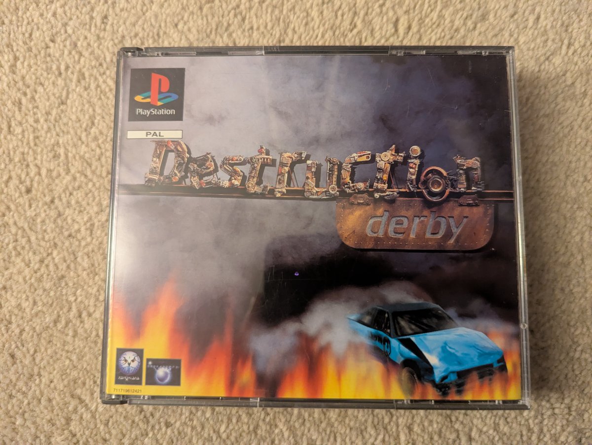 Destruction Derby - Front Cover
