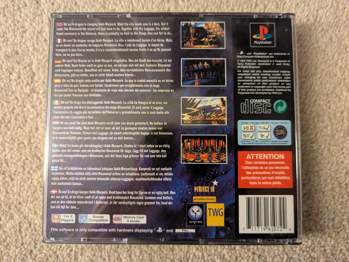 Discworld - Back Cover