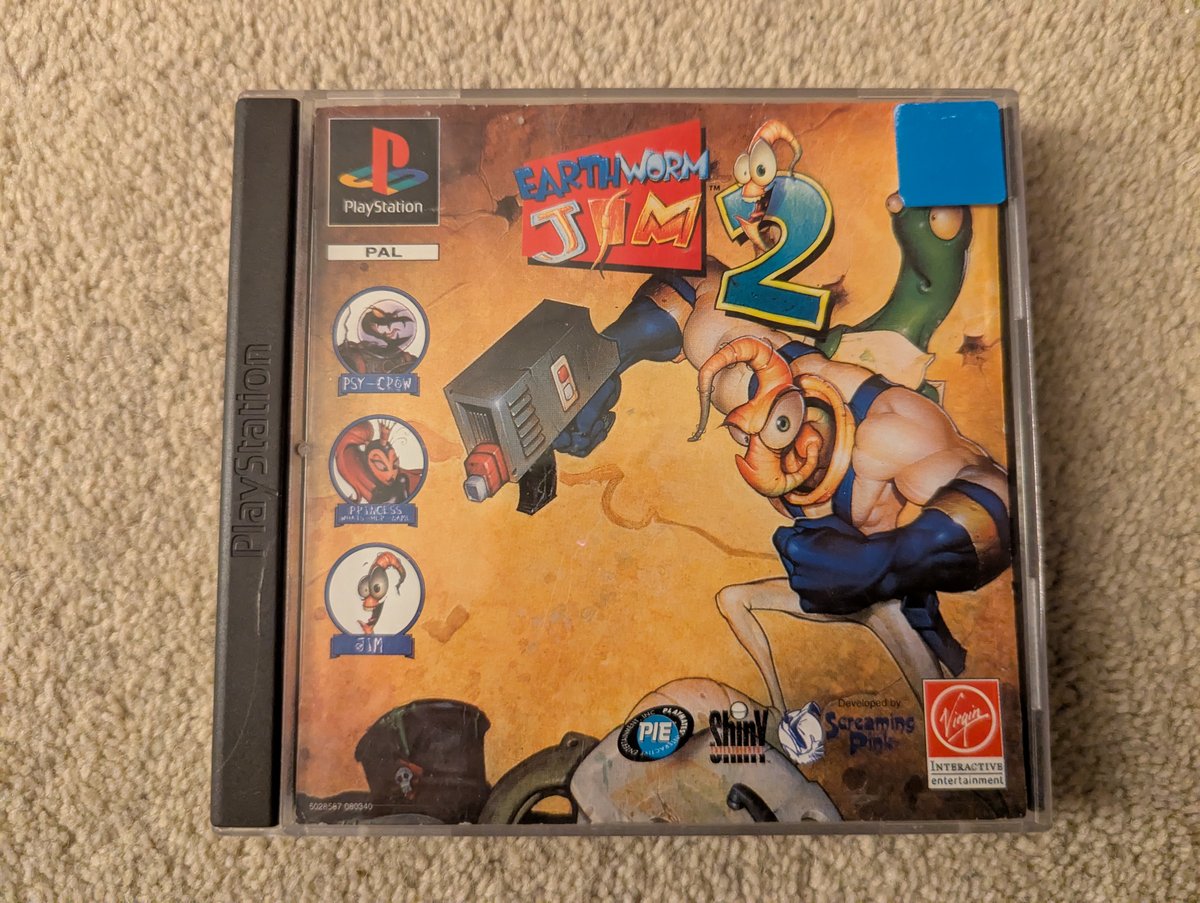 Earthworm Jim 2 - Front Cover