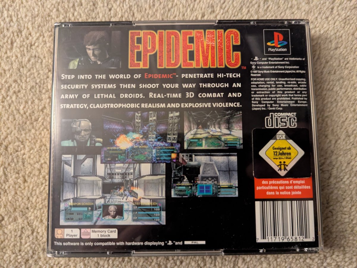 Epidemic - Back Cover