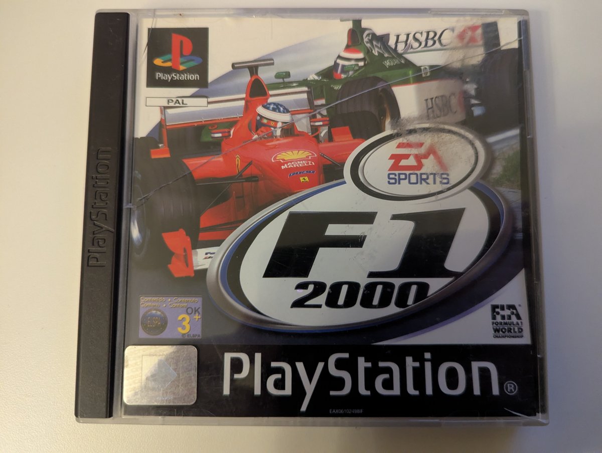 F1 2000 - Front Cover