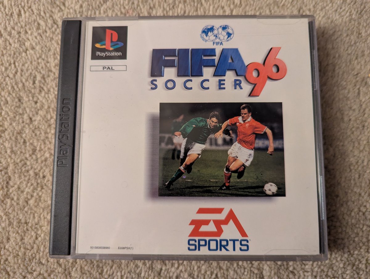 FIFA Soccer 96 - Front Cover