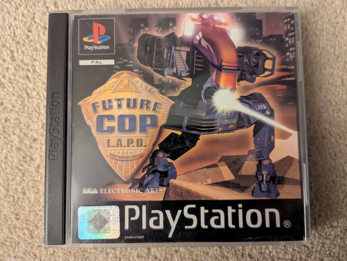 Future Cop: L.A.P.D. - Front Cover