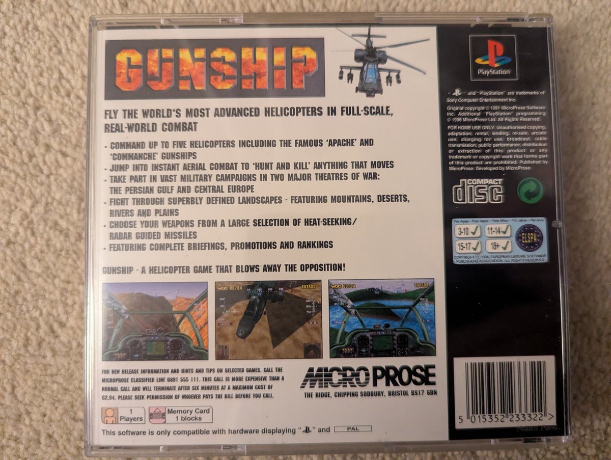 Gunship - Back Cover