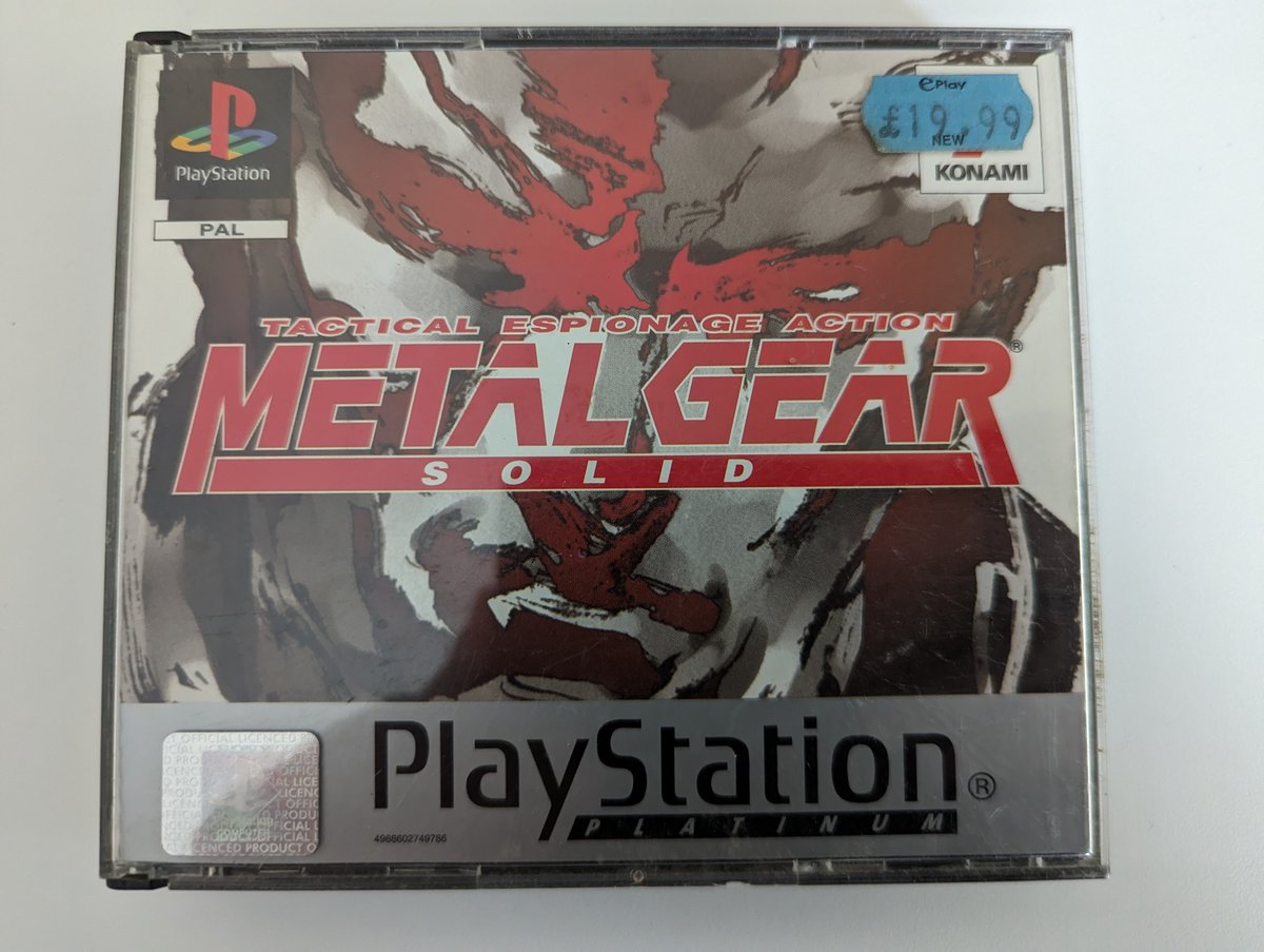 Metal Gear Solid - Front Cover