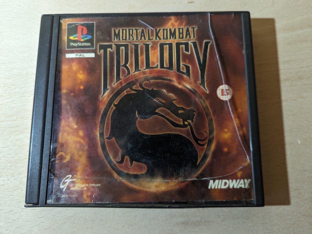 Mortal Kombat Trilogy - Front Cover