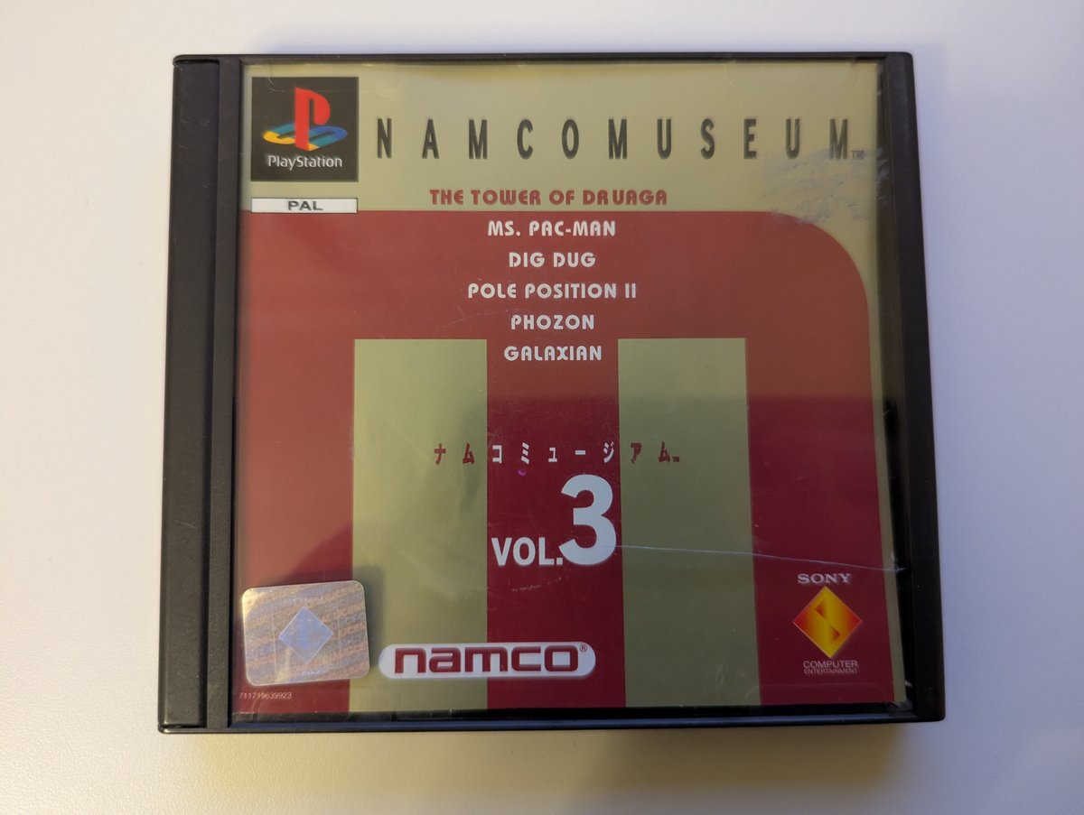 Namco Museum Vol. 3 - Front Cover