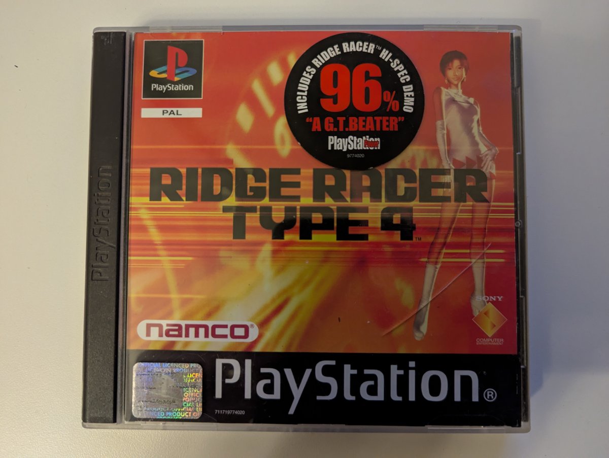 Ridge Racer Type 4 - Front Cover