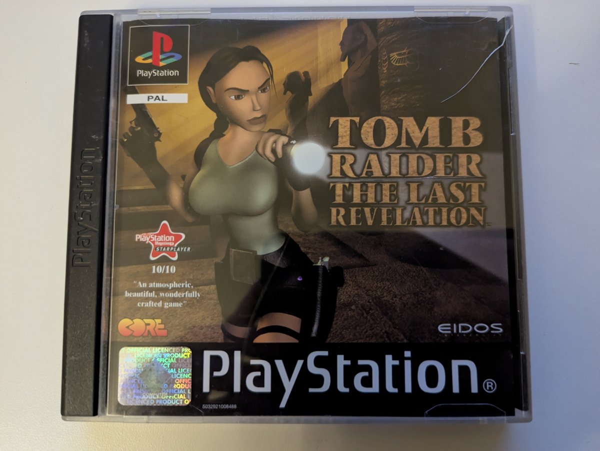 Tomb Raider: The Last Revelation - Front Cover