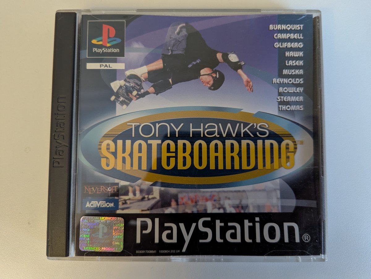 Tony Hawk's Skateboarding - Front Cover