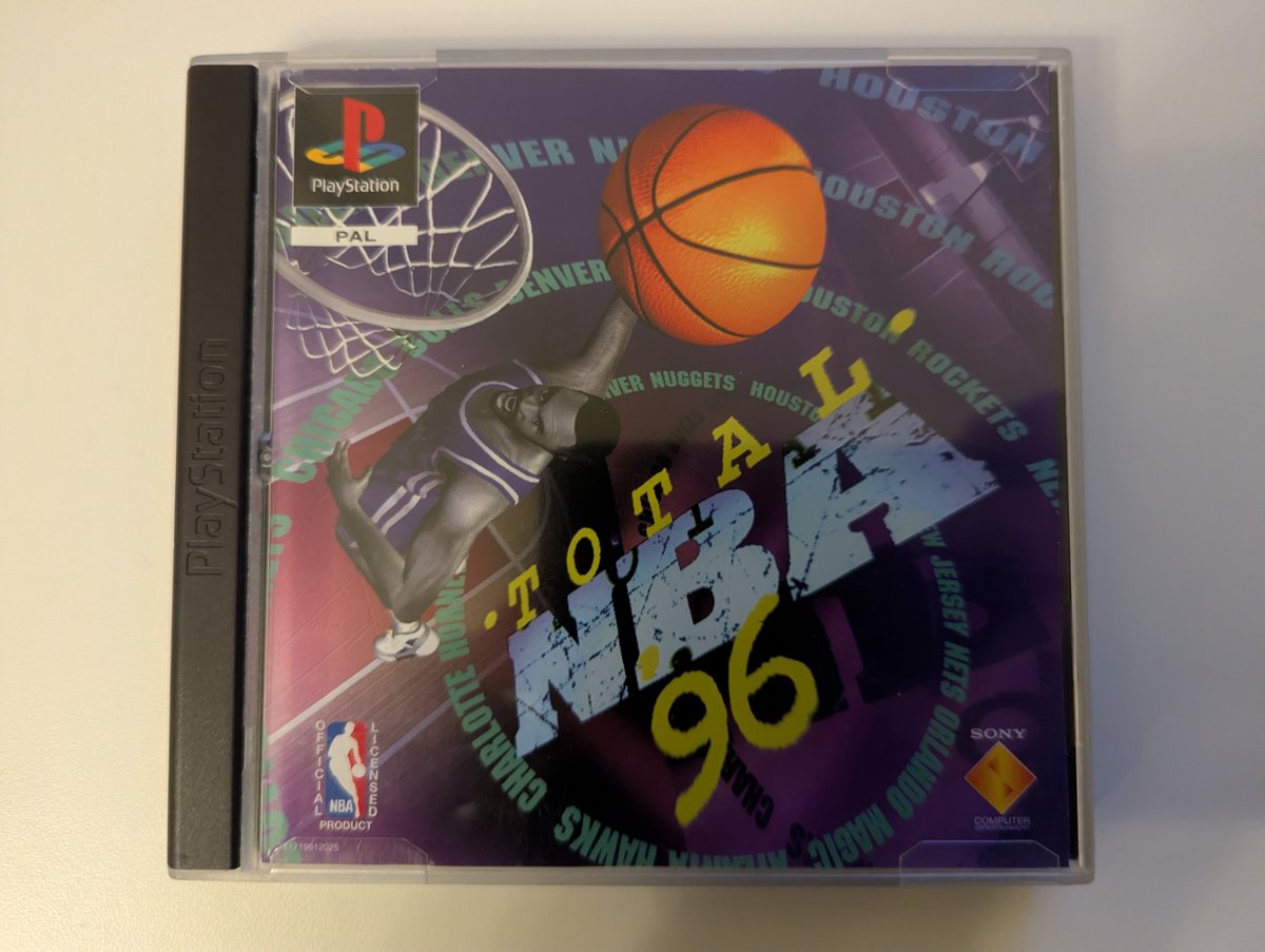 Total NBA '96 - Front Cover