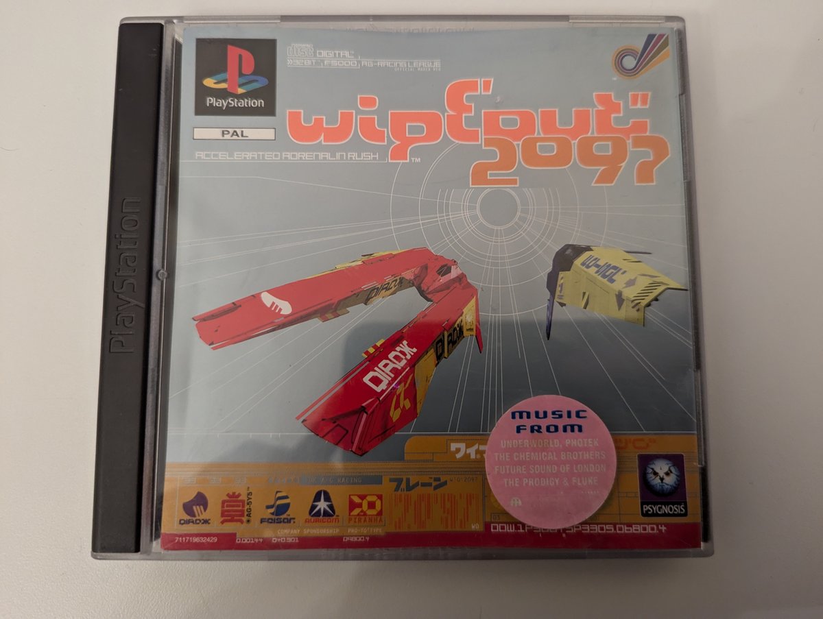 WipEout 2097 - Front Cover