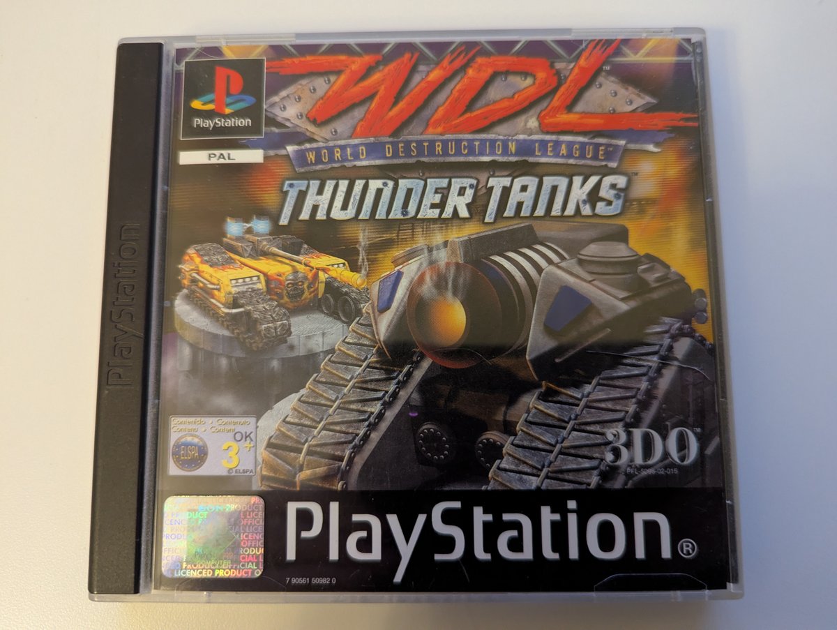 World Destruction League: Thunder Tanks - Front Cover