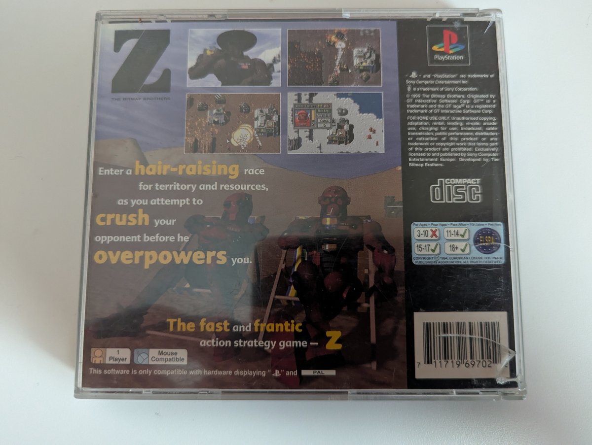 Z - Back Cover